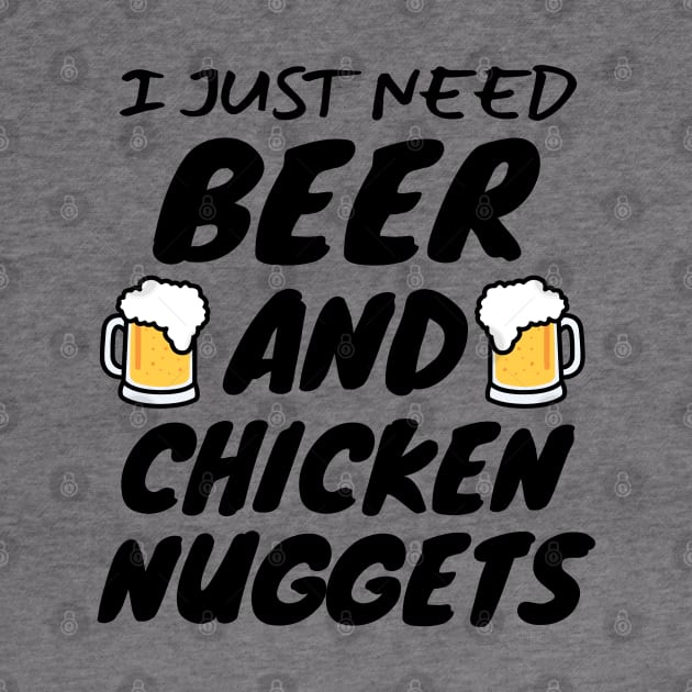 Beer And Chicken Nuggets by LunaMay